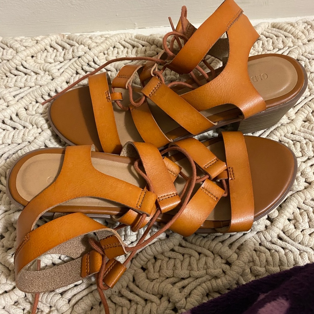 Old navy Block heel gladiator